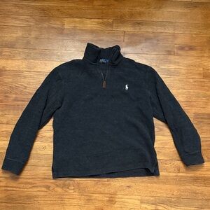 Polo by Ralph Lauren Men's Dark Zip-Up Sweater